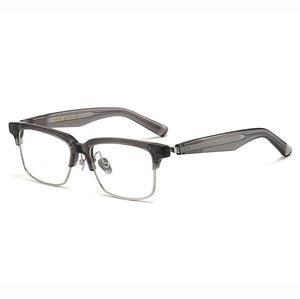 Vintage Handmade Acetate Eyeglasses Frame Retro Men Optical Eyewear Top Quality Prescription Glasses Women