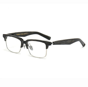 Vintage Handmade Acetate Eyeglasses Frame Retro Men Optical Eyewear Top Quality Prescription Glasses Women