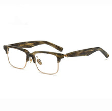 Load image into Gallery viewer, Vintage Handmade Acetate Eyeglasses Frame Retro Men Optical Eyewear Top Quality Prescription Glasses Women