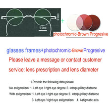 Load image into Gallery viewer, Vintage Handmade Old Glasses 30 32 34 36 38mm Small Round Myopia Optical Prescription Anti-Blu-ray Eyewear Frame Female Retro
