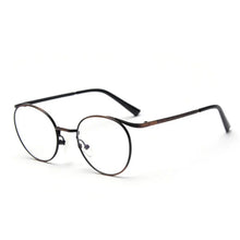 Load image into Gallery viewer, Vintage   Anti Blue Light Metal Optical Round Glasses Frames Men Women  Computer Eyeglasses 50383