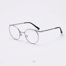 Load image into Gallery viewer, Vintage   Anti Blue Light Metal Optical Round Glasses Frames Men Women  Computer Eyeglasses 50383