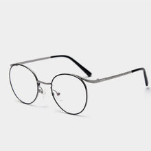 Load image into Gallery viewer, Vintage   Anti Blue Light Metal Optical Round Glasses Frames Men Women  Computer Eyeglasses 50383