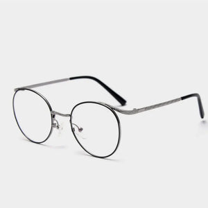 Vintage   Anti Blue Light Metal Optical Round Glasses Frames Men Women  Computer Eyeglasses 50383