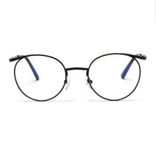 Load image into Gallery viewer, Vintage   Anti Blue Light Metal Optical Round Glasses Frames Men Women  Computer Eyeglasses 50383