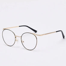 Load image into Gallery viewer, Vintage   Anti Blue Light Metal Optical Round Glasses Frames Men Women  Computer Eyeglasses 50383