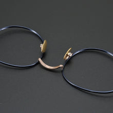 Load image into Gallery viewer, Vintage Luxury Brand Pure Titanium Eyeglasses Frame Women Men Round Myopia Prescription Optical Glasses Frame Male Retro Eyewear