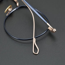 Load image into Gallery viewer, Vintage Luxury Brand Pure Titanium Eyeglasses Frame Women Men Round Myopia Prescription Optical Glasses Frame Male Retro Eyewear