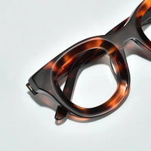 Load image into Gallery viewer, Vintage Matte Thick Acetate Square Glasses Frame Men Women Optical Myopia Prescription Eyeglasses Korean Retro Full Rim Eyewear