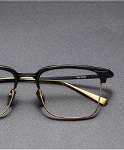 Load image into Gallery viewer, Vintage Men Glasses Frame Brand Designer Pure Titanium Eyewear Optical Oculos Masculino Square Clear Glasses Anti Blue Light