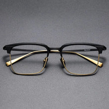 Load image into Gallery viewer, Vintage Men Glasses Frame Brand Designer Pure Titanium Eyewear Optical Oculos Masculino Square Clear Glasses Anti Blue Light