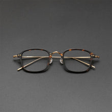 Load image into Gallery viewer, Vintage Men Titanium Glasses Frame Male Square Luxury Brand Eyewear Women Myopia Prescription Optical Acetate Eyeglasses Frame