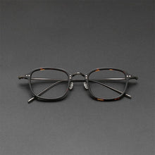 Load image into Gallery viewer, Vintage Men Titanium Glasses Frame Male Square Luxury Brand Eyewear Women Myopia Prescription Optical Acetate Eyeglasses Frame