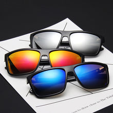 Load image into Gallery viewer, Vintage Men&#39;s Sunglasses Classic Square Frame Sun Glasses Driving Fishing Shades UV400 Cycling Eyewear Women Goggles