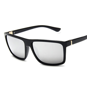 Vintage Men's Sunglasses Classic Square Frame Sun Glasses Driving Fishing Shades UV400 Cycling Eyewear Women Goggles