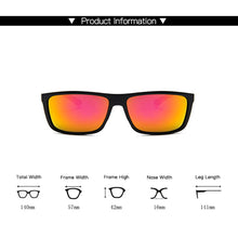 Load image into Gallery viewer, Vintage Men&#39;s Sunglasses Classic Square Frame Sun Glasses Driving Fishing Shades UV400 Cycling Eyewear Women Goggles