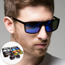 Load image into Gallery viewer, Vintage Men&#39;s Sunglasses Classic Square Frame Sun Glasses Driving Fishing Shades UV400 Cycling Eyewear Women Goggles