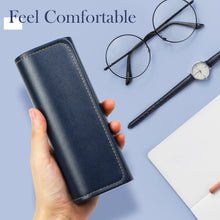 Load image into Gallery viewer, Vintage PU Leather Glasses Case  3D Glasses Holder Eyewear Storage Box Personality Myopia Sunglasses Container Gift