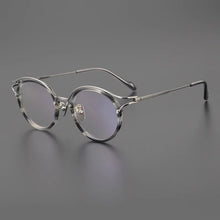 Load image into Gallery viewer, Vintage Pure Titanium Eyeglasses Frame Men Designer Myopia Prescription Optical Glasses Frame Women Retro Luxury Brand Eyewear