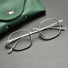 Load image into Gallery viewer, Vintage Pure Titanium Eyeglasses Frame Men Retro 2022 Myopia Prescription Optical Glasses Women Luxury Brand Small Eyewear