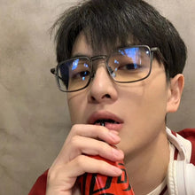 Load image into Gallery viewer, Vintage Pure Titanium Eyeglasses Frame Men Square Prescription Myopia Glasses Frame Women Retro   Brand Designer Eyewear