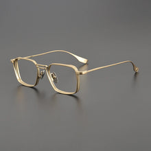 Load image into Gallery viewer, Vintage Pure Titanium Eyeglasses Frame Men Square Prescription Myopia Glasses Frame Women Retro   Brand Designer Eyewear