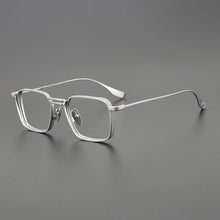 Load image into Gallery viewer, Vintage Pure Titanium Eyeglasses Frame Men Square Prescription Myopia Glasses Frame Women Retro   Brand Designer Eyewear
