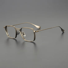 Load image into Gallery viewer, Vintage Pure Titanium Eyeglasses Frame Men Square Prescription Myopia Glasses Frame Women Retro   Brand Designer Eyewear