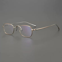Load image into Gallery viewer, Vintage Pure Titanium Eyeglasses Frame Men Square Retro Prescription Myopia Optical Glasses Frame Women Luxury Small Eyewear