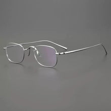 Load image into Gallery viewer, Vintage Pure Titanium Eyeglasses Frame Men Square Retro Prescription Myopia Optical Glasses Frame Women Luxury Small Eyewear