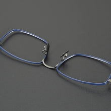Load image into Gallery viewer, Vintage Pure Titanium Eyeglasses Frame Men Square Ultra Light Prescription Myopia Glasses Frame Male    Brand Eyewear