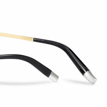 Load image into Gallery viewer, Vintage Pure Titanium Eyeglasses Full Rim Optical Frame Prescription Eyebrow Designed High Grade Glasses