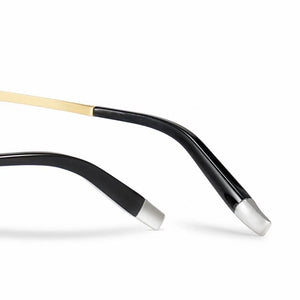 Vintage Pure Titanium Eyeglasses Full Rim Optical Frame Prescription Eyebrow Designed High Grade Glasses