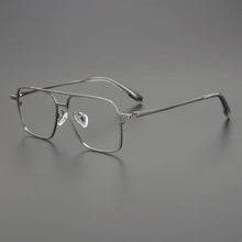 Load image into Gallery viewer, Vintage Pure Titanium Glasses Frame Men Pilot  Prescription Myopia Eyeglasses Frame Women   Brand Eyewear
