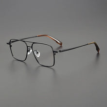 Load image into Gallery viewer, Vintage Pure Titanium Glasses Frame Men Pilot  Prescription Myopia Eyeglasses Frame Women   Brand Eyewear