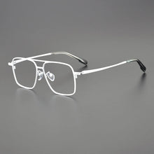 Load image into Gallery viewer, Vintage Pure Titanium Glasses Frame Men Pilot  Prescription Myopia Eyeglasses Frame Women   Brand Eyewear