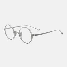 Load image into Gallery viewer, Vintage Pure Titanium Glasses Frame Men Round Optical Myopia Prescription Eyeglasses Frame Women Luxury Brand Small Eyewear