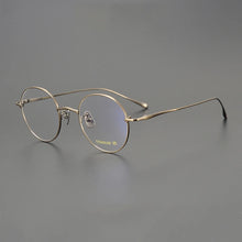 Load image into Gallery viewer, Vintage Pure Titanium Round Eyeglasses Frame Men   Prescription Myopia Glasses Frame Women Retro   Brand Eyewear