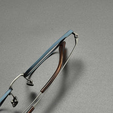 Load image into Gallery viewer, Vintage Pure Titanium Square Glasses Frame Men Myopia Prescription Eyeglasses Frame Male Retro Ultra Light Luxury Brand Eyewear