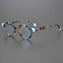 Load image into Gallery viewer, Vintage Round Acetate Glasses Frame Men 2022 Prescription Myopia Optical Retro Eyeglasses Frame Women Luxury Brand Eyewear