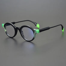 Load image into Gallery viewer, Vintage Round Acetate Glasses Frame Men 2022 Prescription Myopia Optical Retro Eyeglasses Frame Women Luxury Brand Eyewear