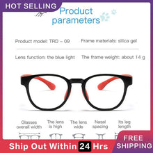 Load image into Gallery viewer, Vintage Round Frame Eye Protection Boys And Girls Glasses  Computer Glasses Childrens Glasses  Presbyopic Glasses