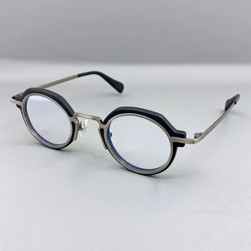 Vintage Round Glasses Frame Men Optical Spectacles Women Myopia Prescription Eyeglasses Frames Square Clear Eyewear Oculos Gafas