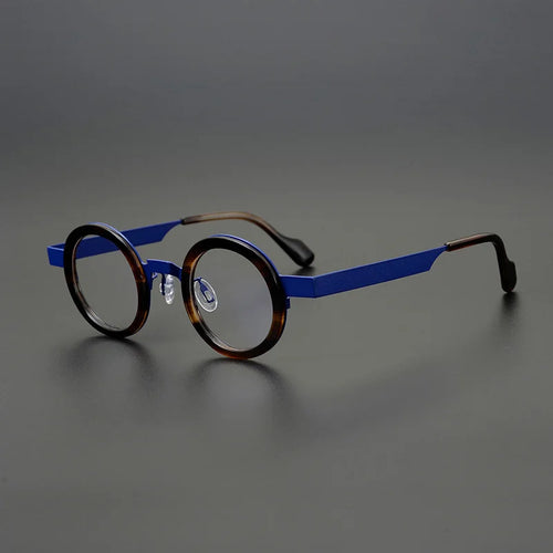 Vintage Round Glasses Frame Men Retro Acetate Eyeglass Women Optical Myopia Prescription Eyeglasses Frames Eyewear Male Japanese