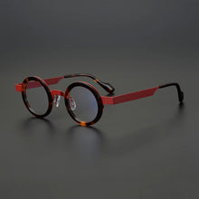 Load image into Gallery viewer, Vintage Round Glasses Frame Men Retro Acetate Eyeglass Women Optical Myopia Prescription Eyeglasses Frames Eyewear Male Japanese