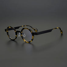 Load image into Gallery viewer, Vintage Round Glasses Frame Men Retro Acetate Eyeglass Women Optical Myopia Prescription Eyeglasses Frames Eyewear Male Japanese
