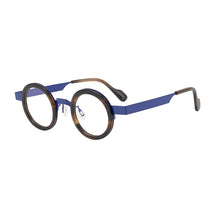 Load image into Gallery viewer, Vintage Round Glasses Frame Men Retro Acetate Eyeglass Women Optical Myopia Prescription Eyeglasses Frames Eyewear Male Japanese
