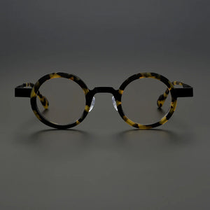 Vintage Round Glasses Frame Men Retro Acetate Eyeglass Women Optical Myopia Prescription Eyeglasses Frames Eyewear Male Japanese
