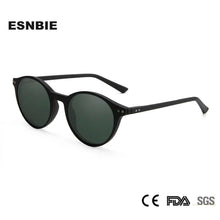 Load image into Gallery viewer, Vintage Round Optical Glasses Frame With Magnetic Clip On Sunglasses Polarized Women Men Tr90 Eyewear Oculos De Grau Masculino