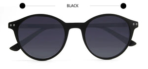 Vintage Round Optical Glasses Frame With Magnetic Clip On Sunglasses Polarized Women Men Tr90 Eyewear Oculos De Grau Masculino